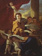 Nicolas Poussin St.Cecelia China oil painting reproduction